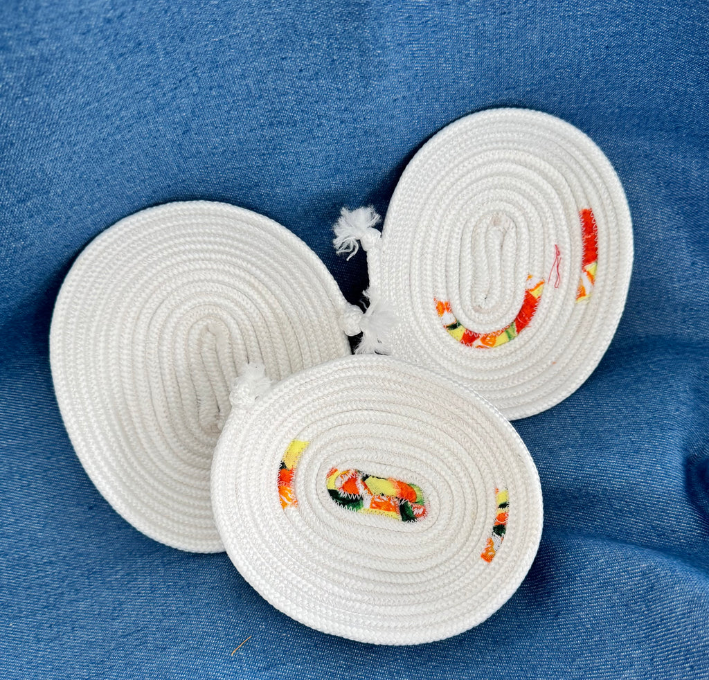 Hand crafted Rope Baskets