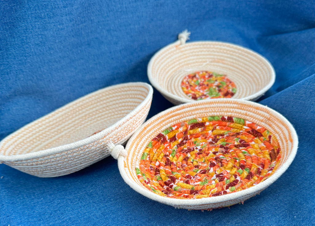Handcrafted Rope Baskets