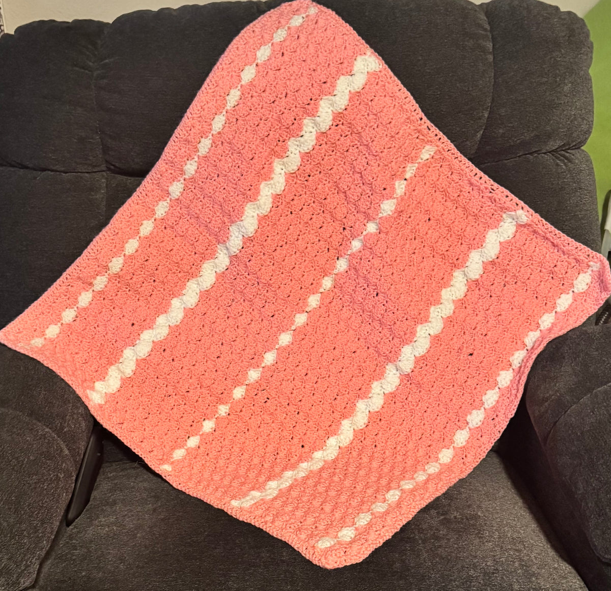 Crochet baby Stroller Blanket
